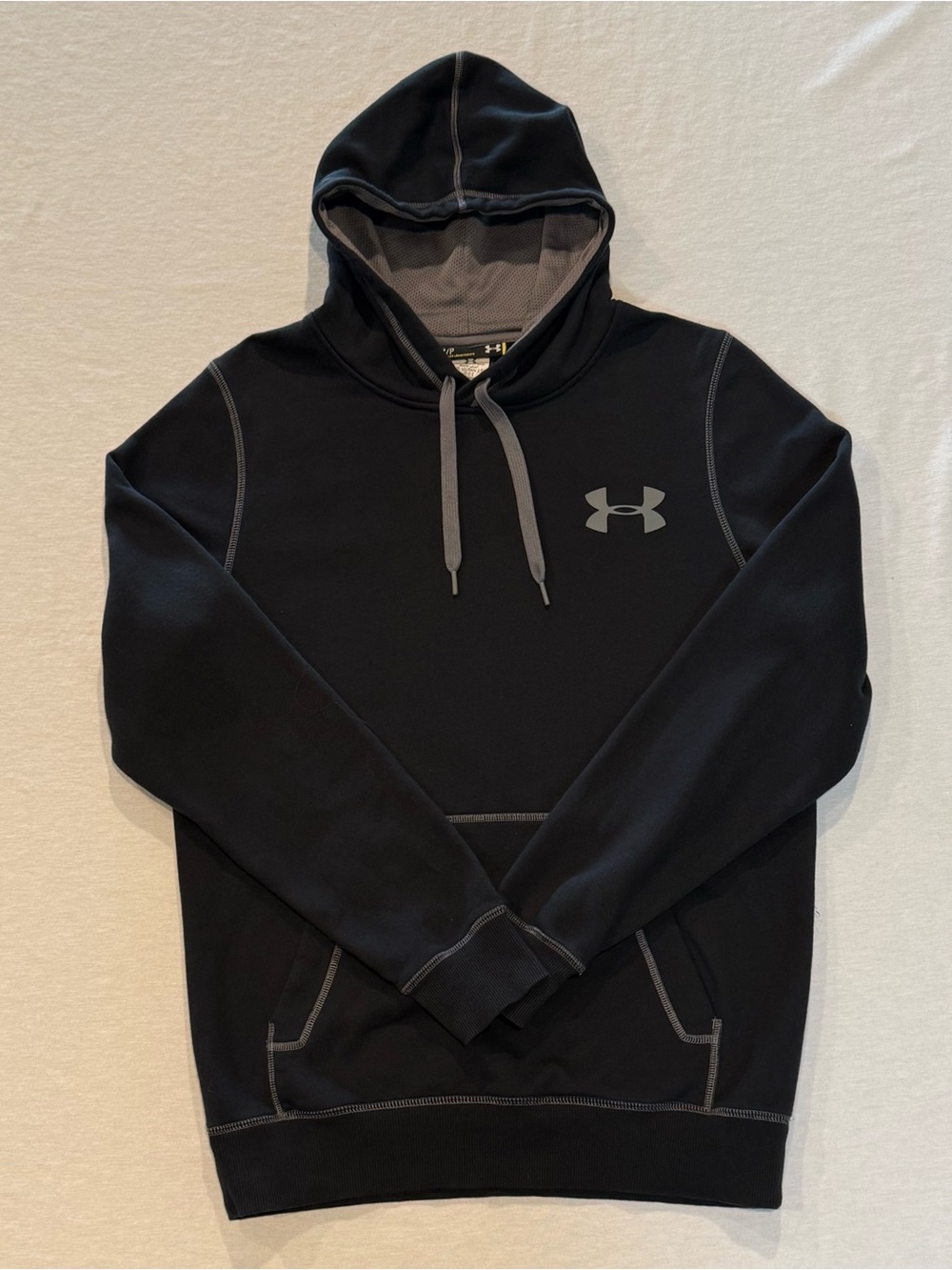 Under Armour Loose Cold Gear Men's Hoodie Sweatshirt Black Size S